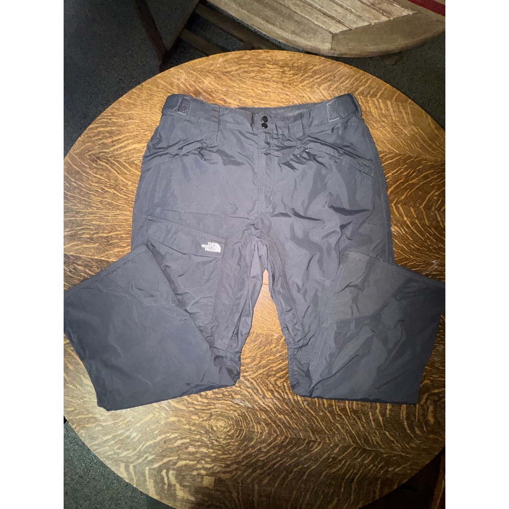 The North Face HyVent Snow Pants Mens XL Gray Cargo Ski Snowboard Vented